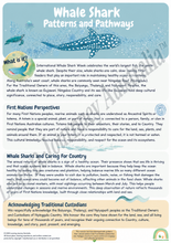 OSHC - Embedding First Nations Perspectives - Whale Shark Patterns and Pathways