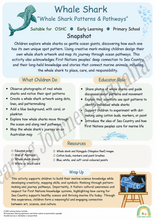Early Learning - Embedding First Nations Perspectives - Whale Shark Patterns and Pathways
